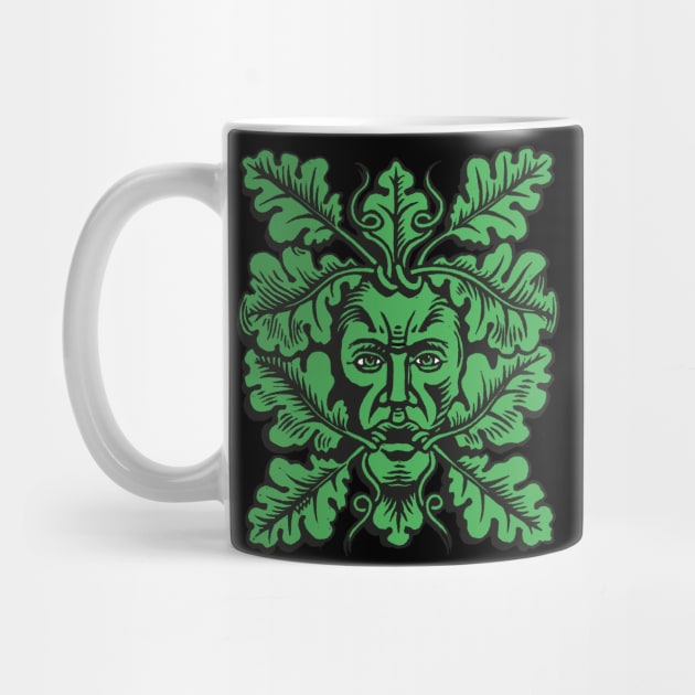 Medieval Green Man by WonderWebb